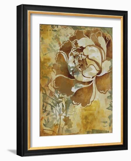 Graphic Floral I-Dysart-Framed Giclee Print