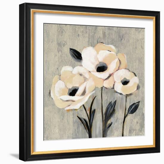 Graphic Floral I-Silvia Vassileva-Framed Art Print