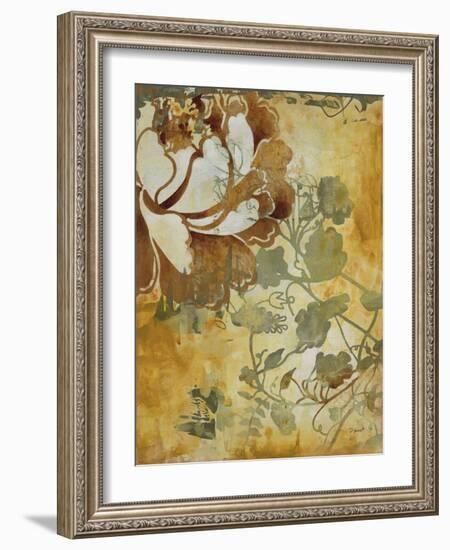 Graphic Floral II-Dysart-Framed Giclee Print