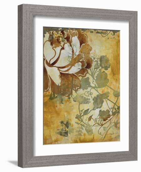 Graphic Floral II-Dysart-Framed Giclee Print