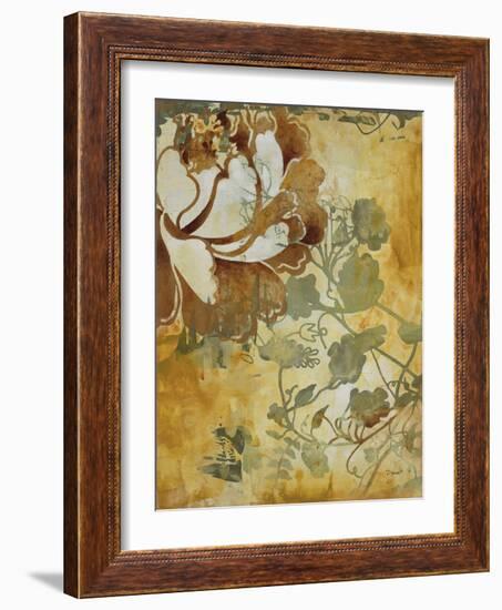 Graphic Floral II-Dysart-Framed Giclee Print