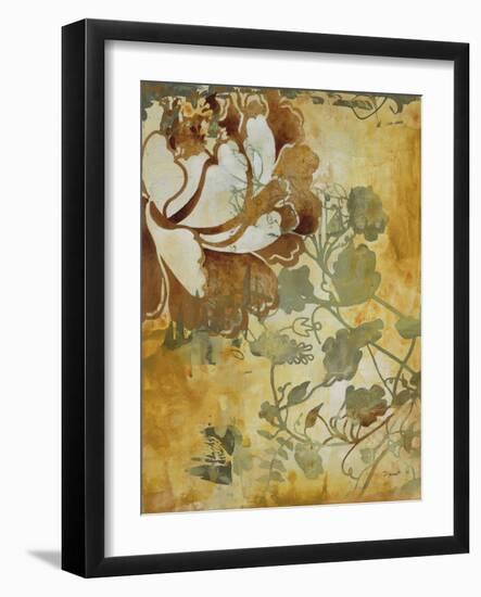 Graphic Floral II-Dysart-Framed Giclee Print