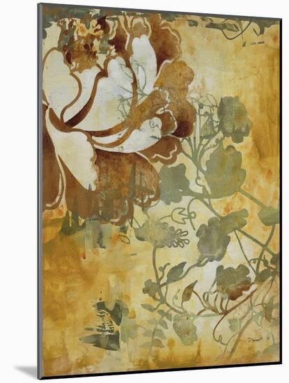 Graphic Floral II-Dysart-Mounted Giclee Print