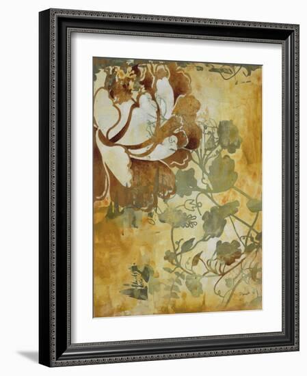 Graphic Floral II-Dysart-Framed Giclee Print