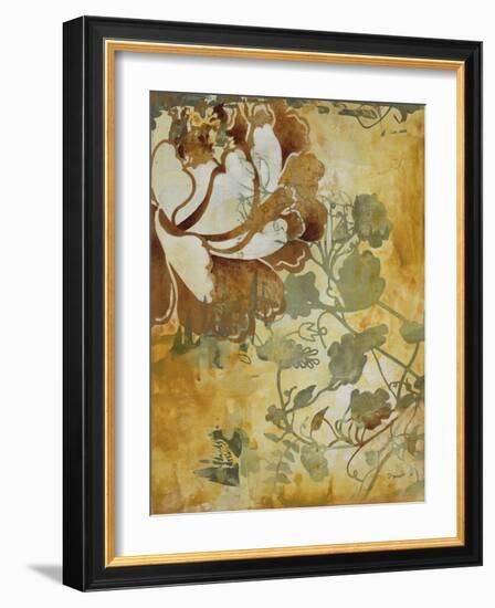 Graphic Floral II-Dysart-Framed Giclee Print