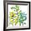 Graphic Floral One-Jan Weiss-Framed Art Print