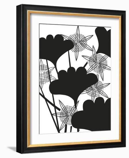 Graphic Ginko-Sophie Ledesma-Framed Giclee Print