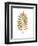 Graphic Gold Fern III-Studio W-Framed Art Print