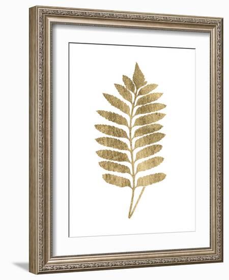 Graphic Gold Fern III-Studio W-Framed Art Print