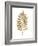 Graphic Gold Fern III-Studio W-Framed Art Print