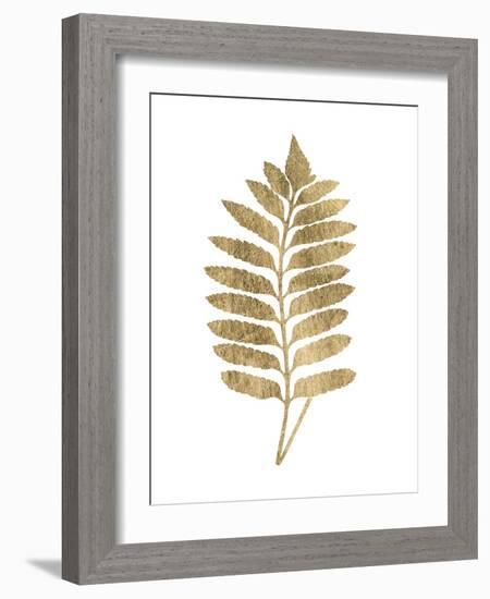 Graphic Gold Fern III-Studio W-Framed Art Print