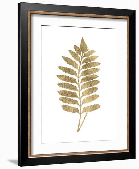 Graphic Gold Fern III-Studio W-Framed Art Print