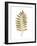 Graphic Gold Fern III-Studio W-Framed Art Print