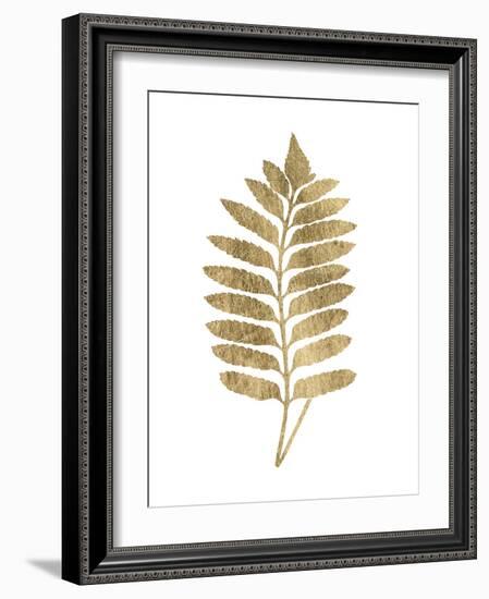 Graphic Gold Fern III-Studio W-Framed Art Print