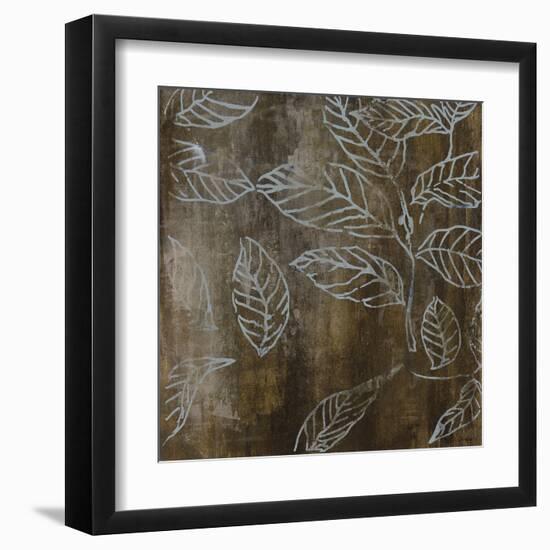 Graphic Leaves I-null-Framed Giclee Print