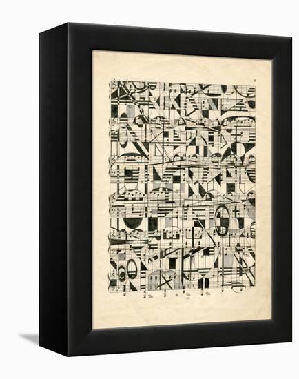 Graphic Notes-Nikki Galapon-Framed Stretched Canvas