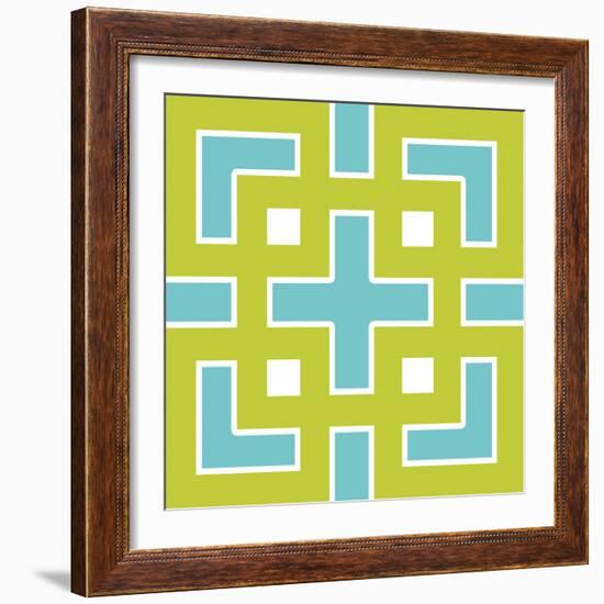 Graphic Pattern III-N. Harbick-Framed Art Print