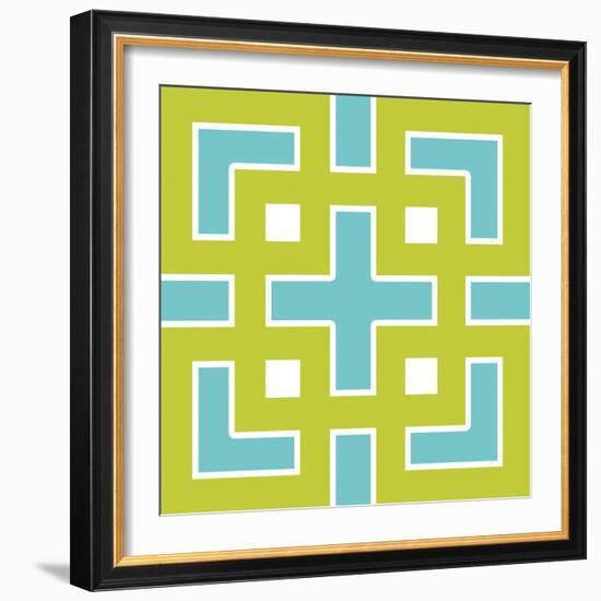 Graphic Pattern III-N. Harbick-Framed Art Print