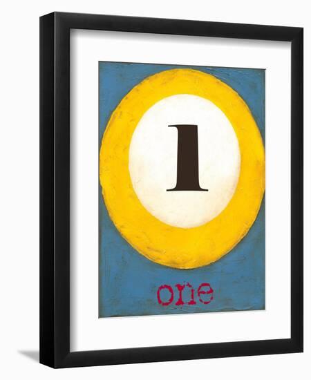 Graphic Pool I-Jennifer Goldberger-Framed Art Print