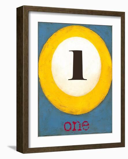 Graphic Pool I-Jennifer Goldberger-Framed Art Print