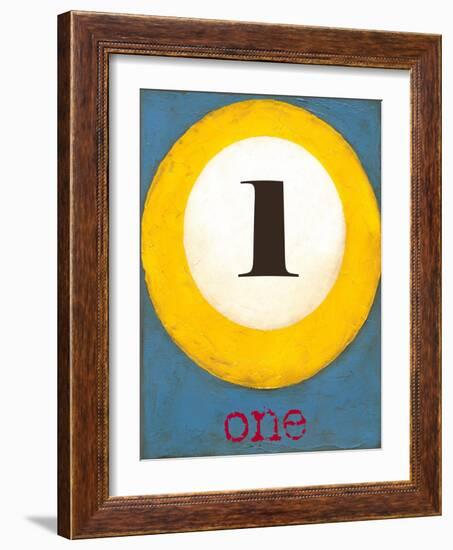 Graphic Pool I-Jennifer Goldberger-Framed Art Print