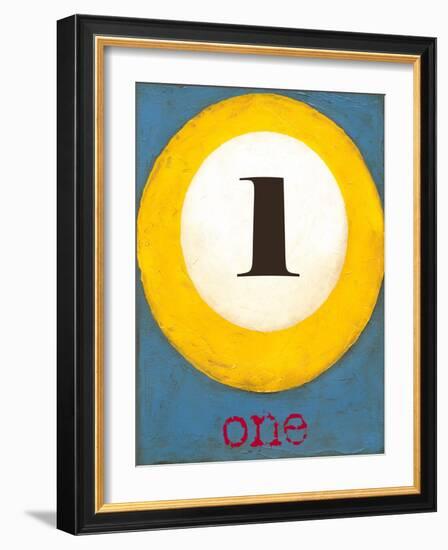 Graphic Pool I-Jennifer Goldberger-Framed Art Print