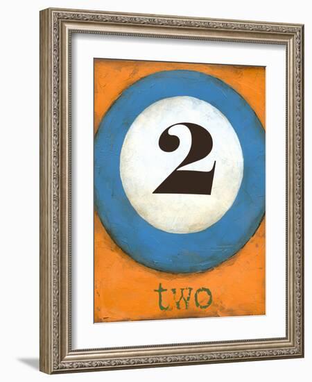 Graphic Pool II-Jennifer Goldberger-Framed Premium Giclee Print