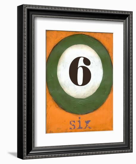 Graphic Pool VI-Jennifer Goldberger-Framed Art Print