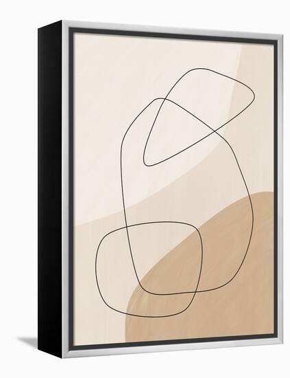 Graphic Shapes &Amp; Lines Poster-Elena Ristova-Framed Premier Image Canvas