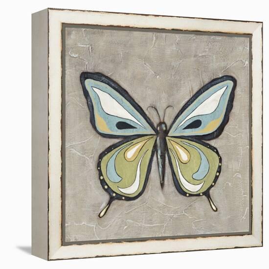 Graphic Spring Butterfly I-Jade Reynolds-Framed Stretched Canvas