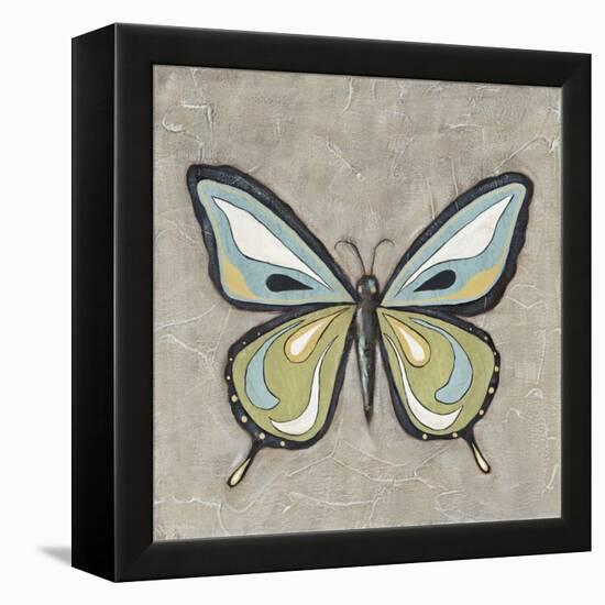 Graphic Spring Butterfly I-Jade Reynolds-Framed Stretched Canvas