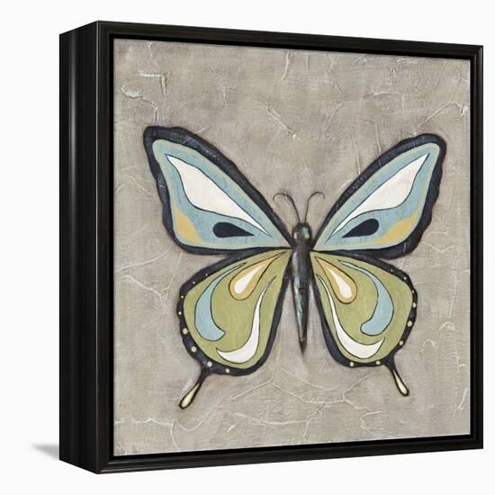 Graphic Spring Butterfly I-Jade Reynolds-Framed Stretched Canvas