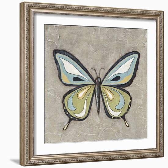 Graphic Spring Butterfly I-Jade Reynolds-Framed Art Print