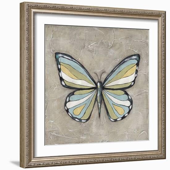 Graphic Spring Butterfly II-Jade Reynolds-Framed Art Print