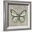 Graphic Spring Butterfly II-Jade Reynolds-Framed Art Print