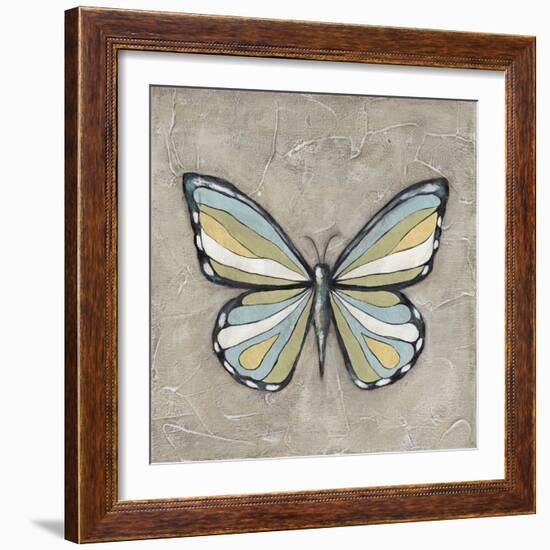 Graphic Spring Butterfly II-Jade Reynolds-Framed Art Print