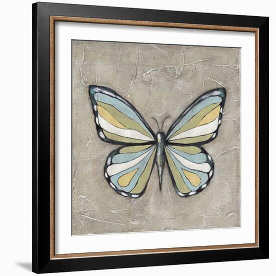 Graphic Spring Butterfly II-Jade Reynolds-Framed Art Print