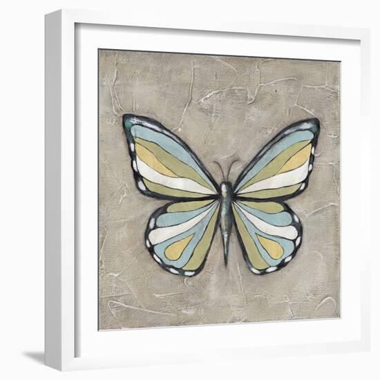 Graphic Spring Butterfly II-Jade Reynolds-Framed Art Print