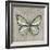 Graphic Spring Butterfly II-Jade Reynolds-Framed Art Print