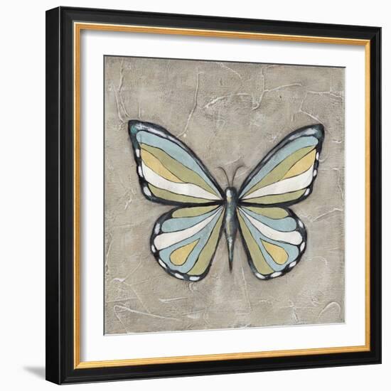 Graphic Spring Butterfly II-Jade Reynolds-Framed Art Print