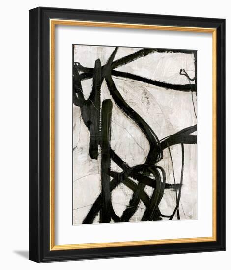 Graphical Lines 5-Design Fabrikken-Framed Art Print