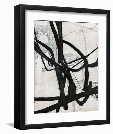 Graphical Lines 6-Design Fabrikken-Framed Art Print