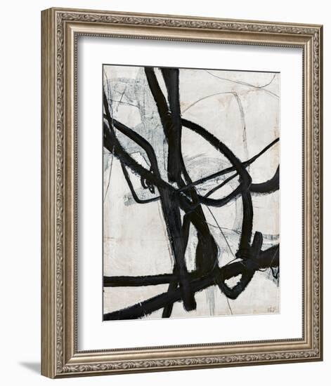 Graphical Lines 6-Design Fabrikken-Framed Art Print