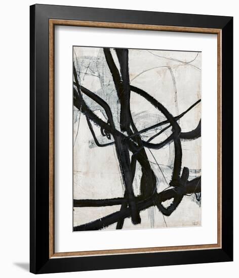 Graphical Lines 6-Design Fabrikken-Framed Art Print