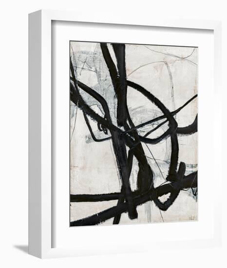 Graphical Lines 6-Design Fabrikken-Framed Art Print