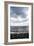 Graphically Structured View across the River Elbe in Northern Germany-Torsten Richter-Framed Photographic Print