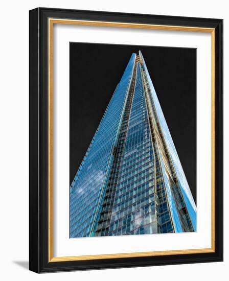 Graphics of the Shard-Adrian Campfield-Framed Photographic Print