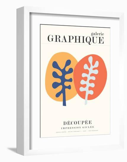 Graphique 8-Design Fabrikken-Framed Art Print