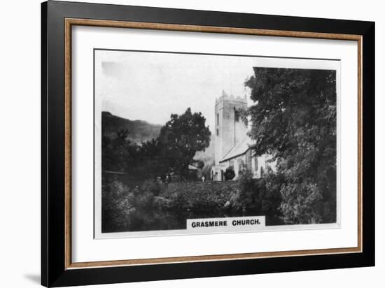 Grasmere Church, Wordsworth's Burial Place, Cumbria, C1920S-null-Framed Giclee Print