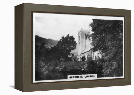 Grasmere Church, Wordsworth's Burial Place, Cumbria, C1920S-null-Framed Premier Image Canvas